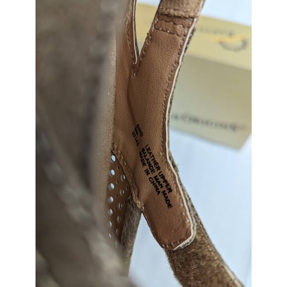 Earth Origins Flats Size 8 Mary Janes Suede Adjustable Strap Comfortable - Picture 8 of 10